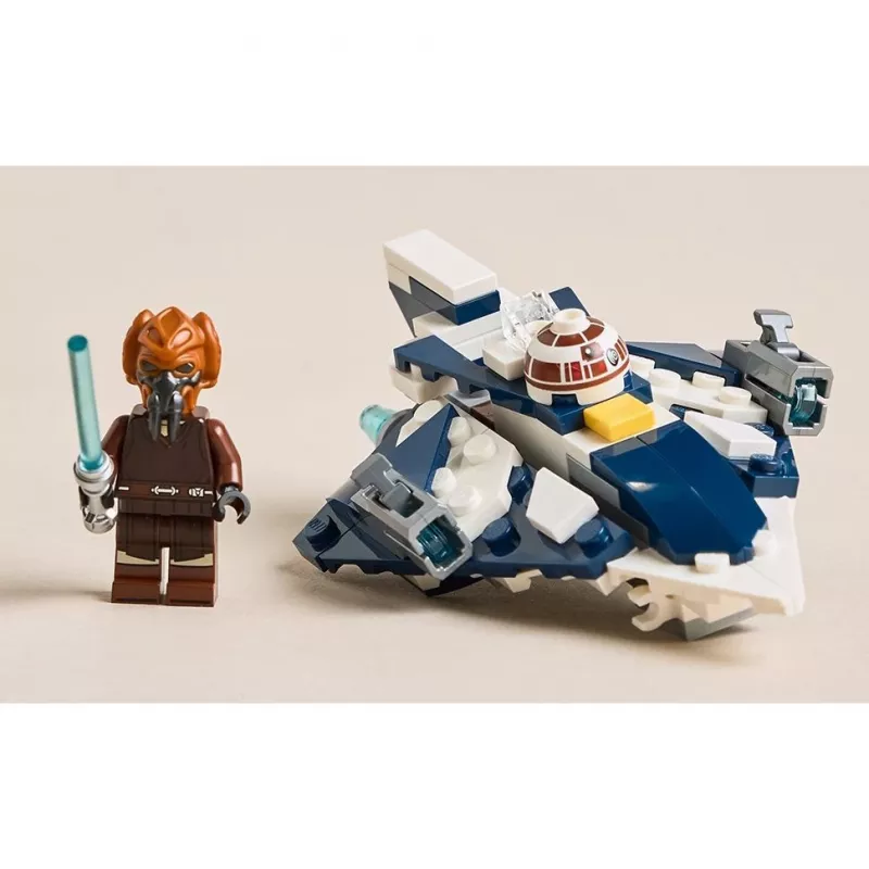 LEGO Microfighter Star Wars Plo Koons Jedi Starfighter 75400 — 89 onderdelen, 1 minifiguur, leeftijd 6+