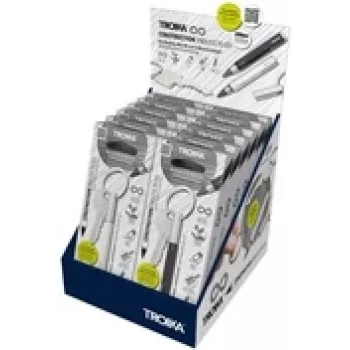 Toonbankdisplay TROIKA ENDLESS TO GO multitasking-pen sleutelhanger 12 stuks
