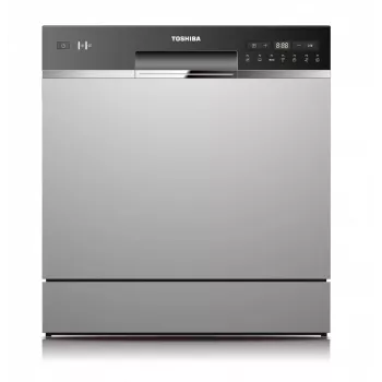 Inbouwvaatwasser Toshiba DW-08T2EE(S)-PL — 8 couverts, energie-efficiëntieklasse F, 49 dB, 55×59×50 mm