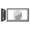 Behuizing wand SMS Smart Media Solutions 55L/P G2 BL