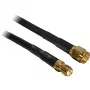 Coaxkabel DeLOCK 10m SMA m/f CFD200 zwart