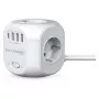 RealPower PowerBox 431 stroomverlengsnoer 1,8 m 4 stopcontacten binnen wit