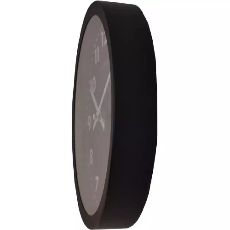NeXtime klok 2906ma Mercure, Ø 25 cm, wand, zwart