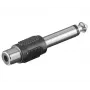 Microconnect AUDANG kabeladapter 6,3 mm RCA zwart