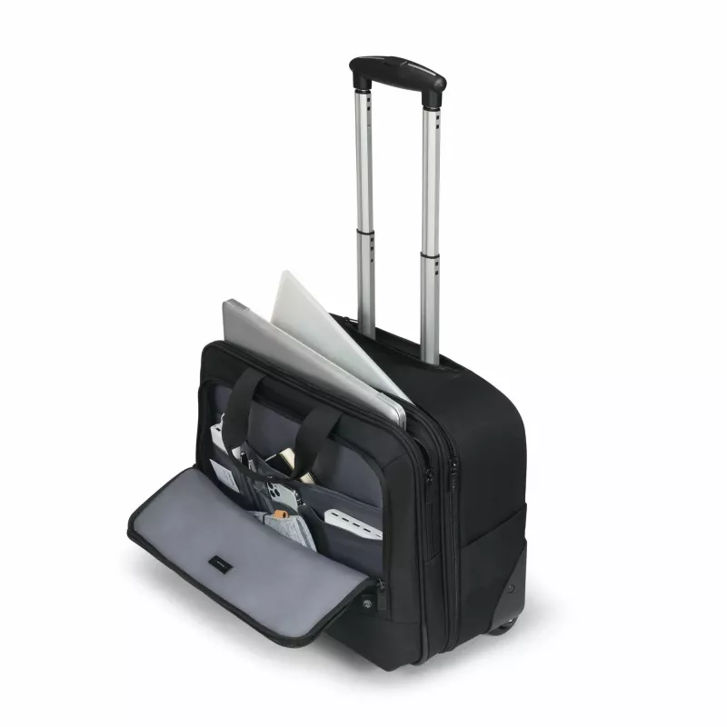 Trolley DICOTA D32043-RPET 17,3 inch zwart