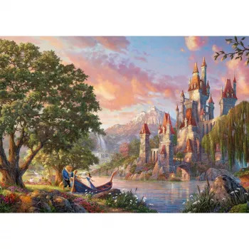 Thomas Kinkade Studios: Belles magische wereld, puzzel Disney Dreams Collections