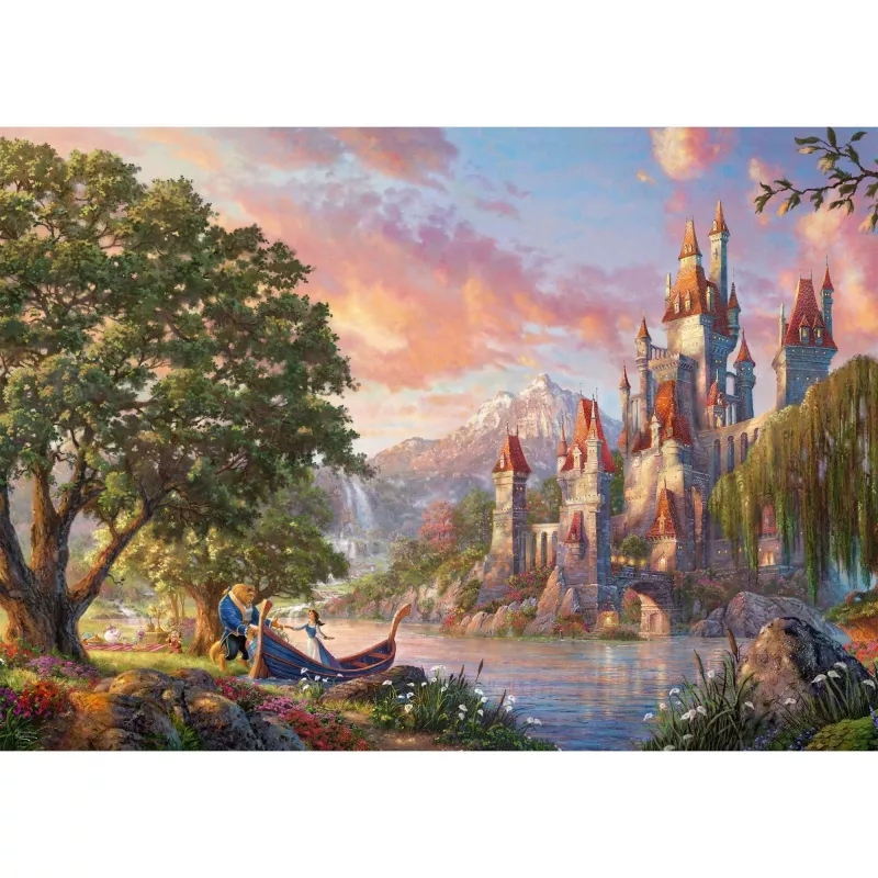 Thomas Kinkade Studios: Belles magische wereld, puzzel Disney Dreams Collections