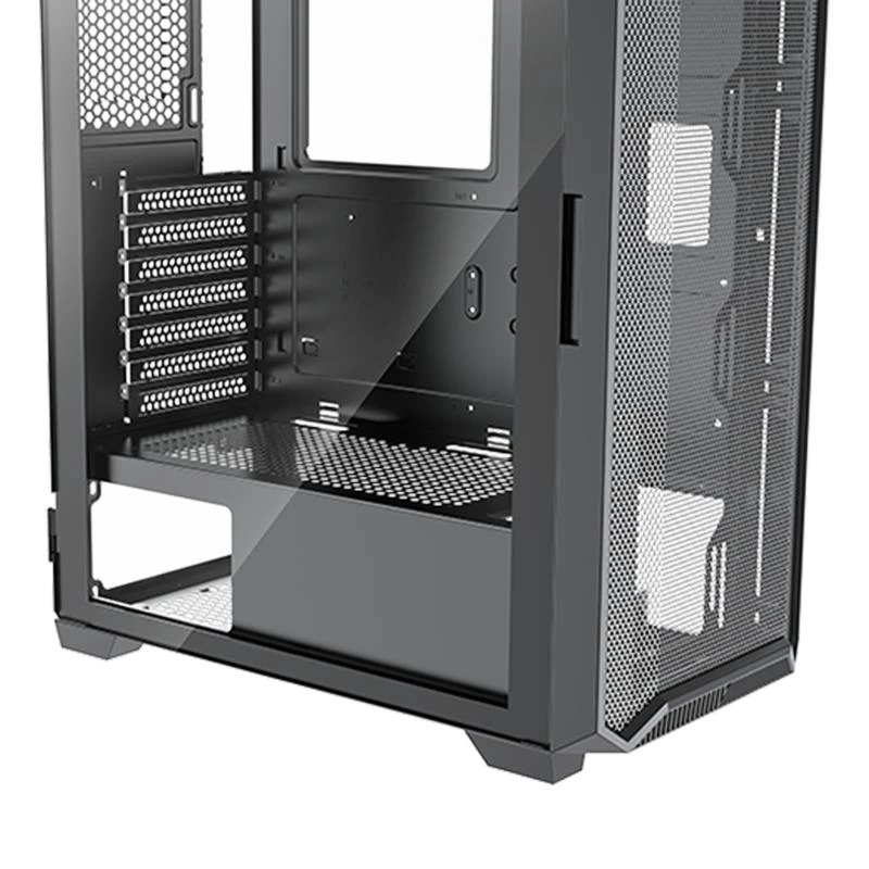 Behuizing|XILENCE|ATX/micro ATX/Mini-ITX|Zwart|Midi Tower|PC|XG161