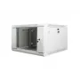 Lanberg wandmontage-behuizing 19 inch 6U 600x600mm grijs (glazen deur)