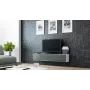 Cama tv-standaard VIGO 140 30/140/40 wit/grijs glanzend