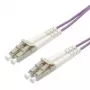 Glasvezel-jumperkabel Value 50/125 µm LC/LC OM4 violet 15 m