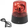 LED mini-politielamp EUROLITE 50603662 rood – USB-oplaadbaar, op batterij werkende compacte waarschuwingslamp