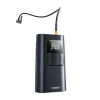 Baseus PrimeTrip VA1 draagbare bandenpomp, 75 W, 2-in-1 met zaklamp en 6000 mAh powerbank, zwart