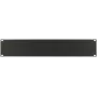 Blindplaat LOGON RAB105BL zwart 2U rackaccessoire