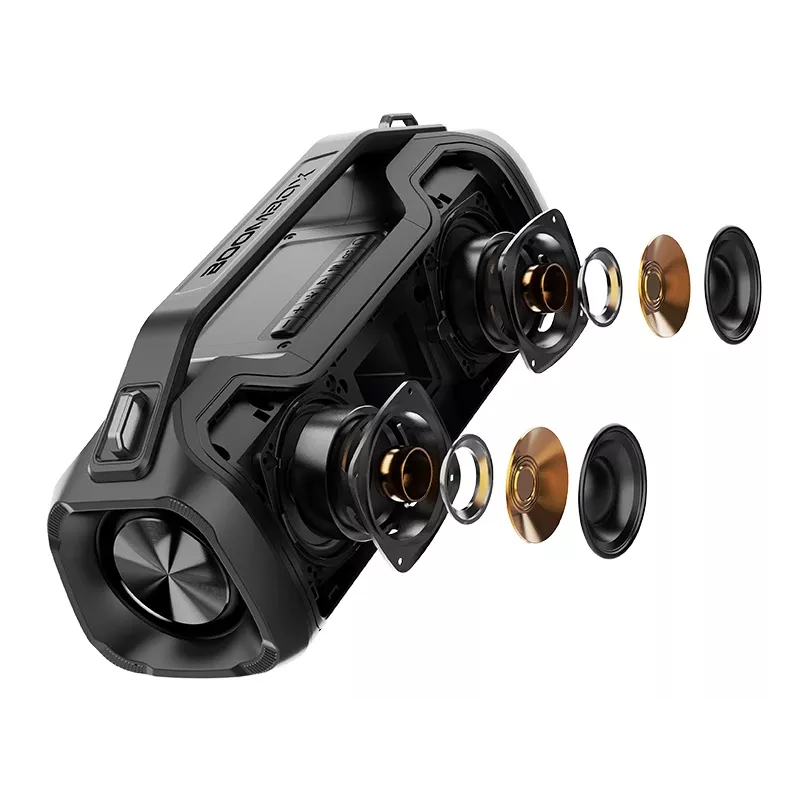 Stereo draagbare luidspreker TRACER BigBoy TWS Bluetooth 40 W RMS, Bluetooth 5.3, 12 u accu, zwart