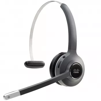 Cisco Headset 561, draadloze single-on-ear-DECT-headset met multi-source-basis voor VS en Canada, antraciet, 1 jaar beperkte garantie (CP-HS-WL-561-M-EU=)