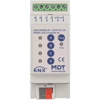 MDT AKD-0424R2.02 LED-controller RGBW 4-kanaals (AKD-0424R2.02)