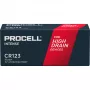 Lithiumbatterij Duracell CR123A 3V — losse cel, 3V nominale spanning
