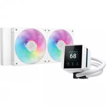All-in-one-vloeistofkoeler DeepCool Mystique 240 WH ARGB