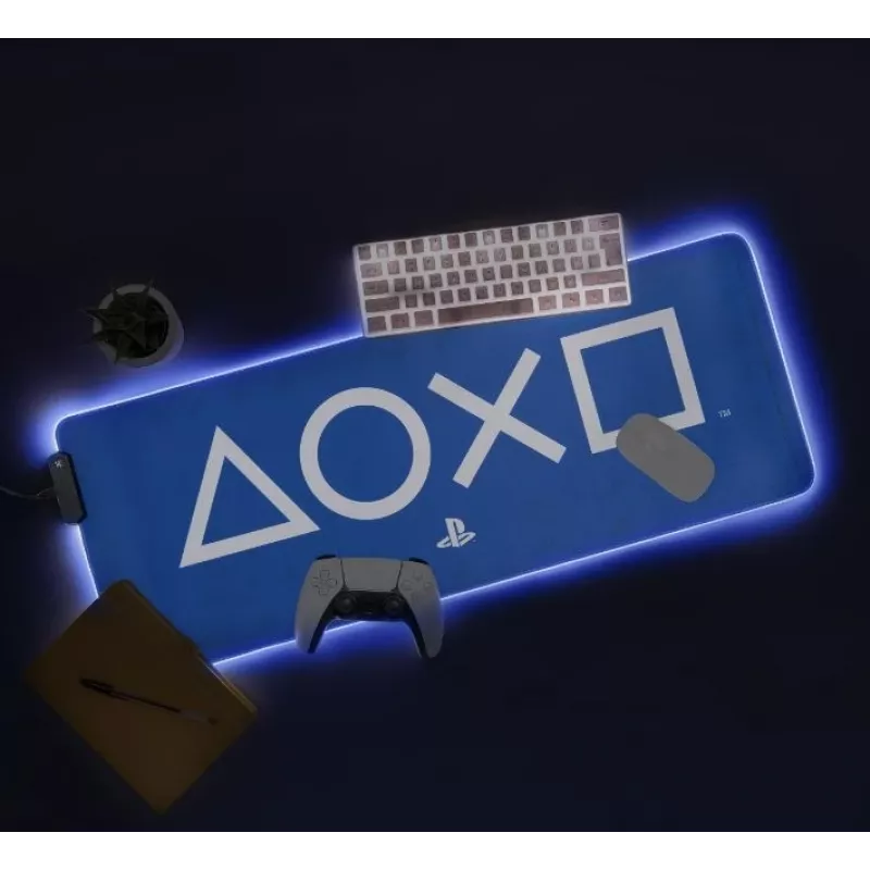 Paladone Sony PlayStation lichtgevende bureaumat