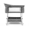 Co-sleeper milly mally Dream On Stone 5431 met in hoogte verstelbare functie en zacht matras