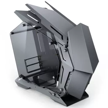 Jonsbo MOD3 Mini Micro-ATX tower showcase tempered glass - grijs - tower