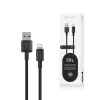 USB-A naar Lightning-kabel Orsen S9L 1 m 2,1A — zwart