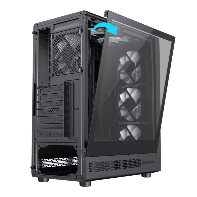 Gamemax | behuizing | STORM 2 AB | ATX | zwart