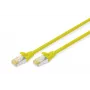 Netwerkkabel Digitus CAT 6A S/FTP RJ-45 Cat6a 7m geel