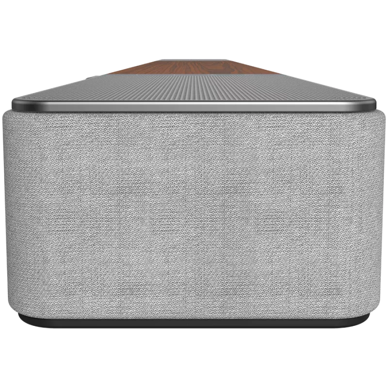 Soundbar-luidspreker KLIPSCH 1073541 — 3.1.2 kanalen, 100 W RMS, ingebouwde subwoofer, grijs/walnoot