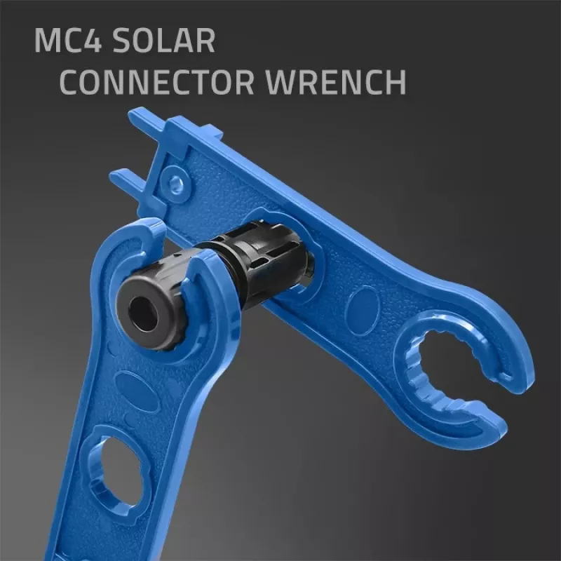 Qoltec zonne-gereedschapsset compatibel met MC4-aansluitingen | krimptang + automatische striptang