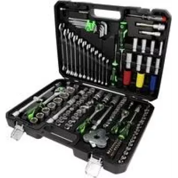 Dopsleutelset KS Tools 512.0132 met 1/4 inch, 3/8 inch en 1/2 inch aandrijving