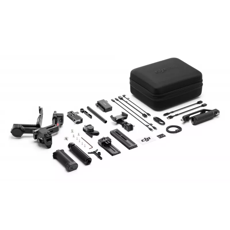 Handcamera-stabilisator DJI RS 4 Pro Combo zwart koolstofvezel 13h accu