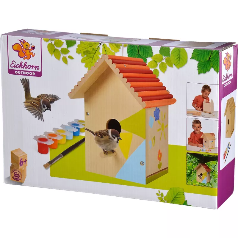 Eichhorn vogelhuisje, knutselen