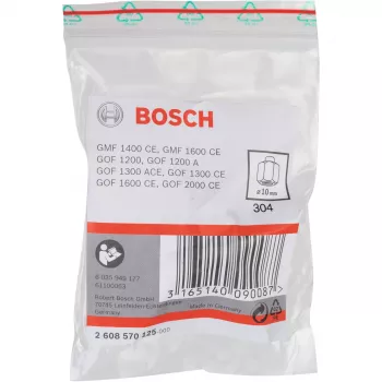 Bosch 2 608 570 125 Spantang, 10 mm, spanmoer SW 24 mm voor bovenfrezen GOF/GMF
