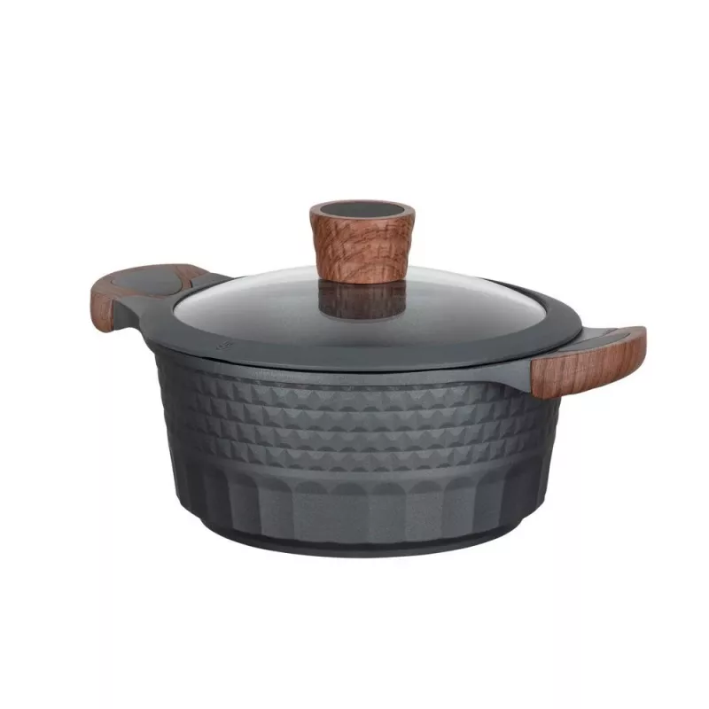 Keukengerei Resto Kitchenware Capella 2,6 L rond zwart hout