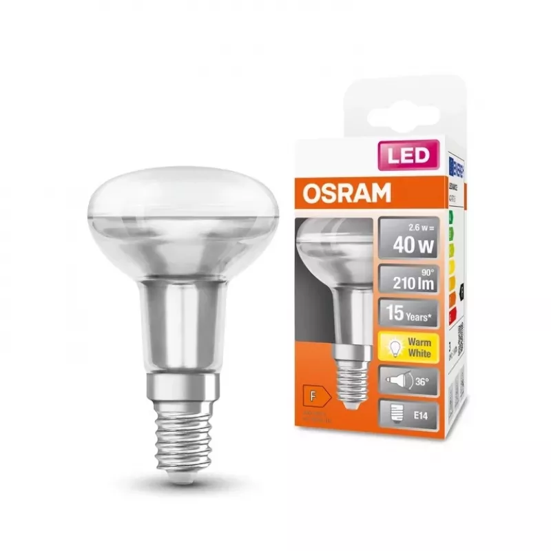 LED-lamp Osram STAR 2,6 W E14 warmwit 2700 K 210 lm