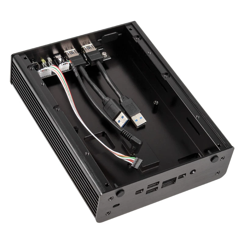 PC-behuizing Akasa Newton MC Small Form Factor (SFF) zwart