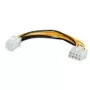 ROLINE interne stroomadapterkabel, 8-polige PCI Express-stekker - P4-stekker 0,15 (11.03.1021)