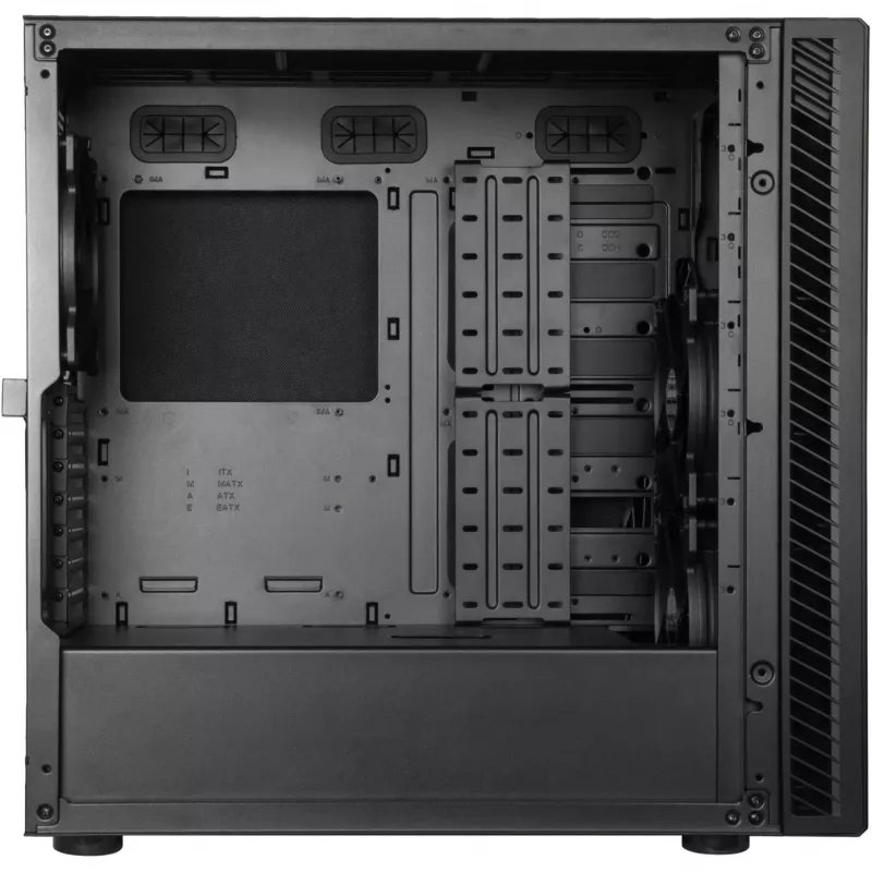 SilverStone SETA Q1 Midi Tower-behuizing, zwart