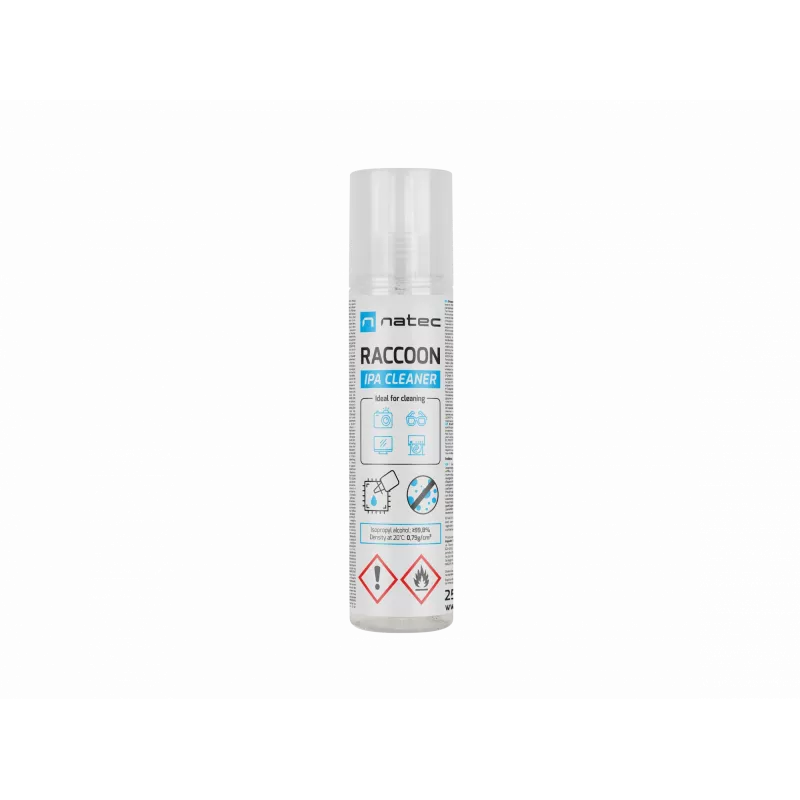 Isopropylalcohol-spray NATEC Raccoon IPA Cleaner 250 ml — NATEC NSC-2450