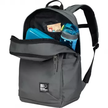 Jack Wolfskin Smileyworld rugzak – groen/grijs, 22 L
