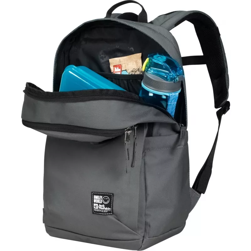 Jack Wolfskin Smileyworld rugzak – groen/grijs, 22 L