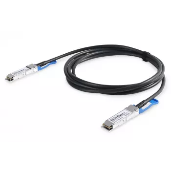 DAC-kabel Digitus QSFP28 100G 3m kabellengte 3m aansluiting QSFP28