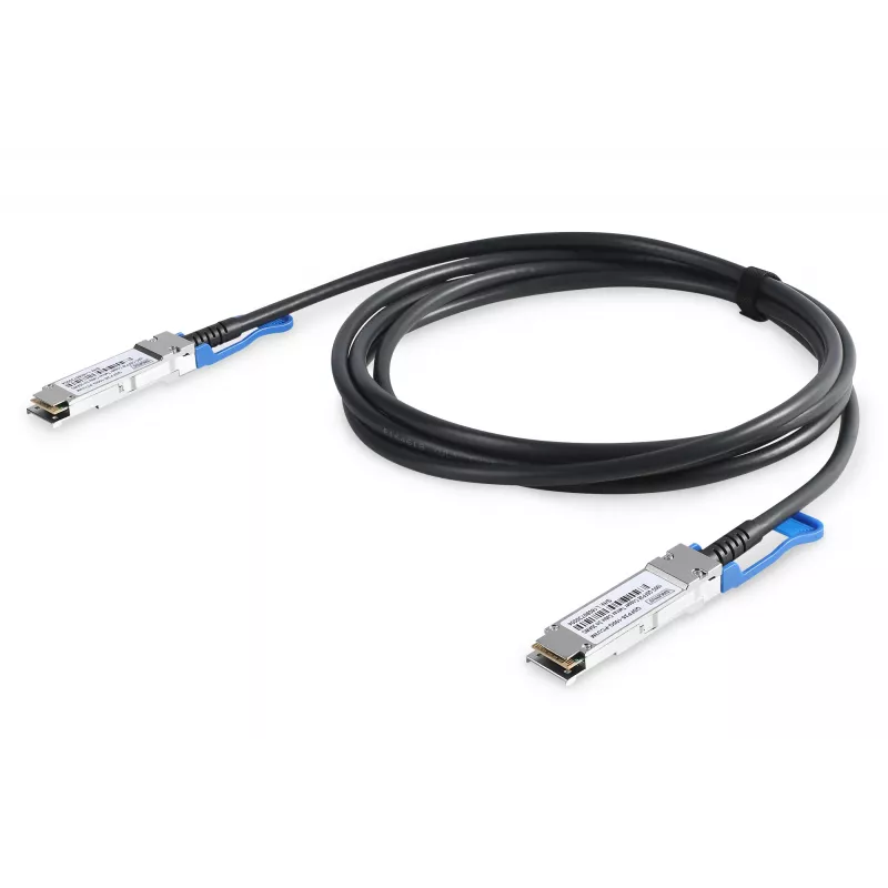 DAC-kabel Digitus QSFP28 100G 3m kabellengte 3m aansluiting QSFP28