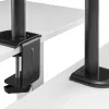 Maclean tafelhouder voor 2 monitoren, VESA 75x75 en 100x100, 17-32, 2x 9kg, MC-754N