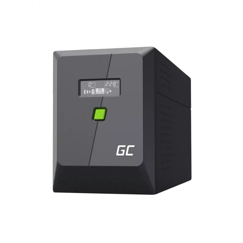 Green Cell uninterruptible power supply (USV) Line-Interactive 1,5 kVA 900 W 4 AC-uitgangen