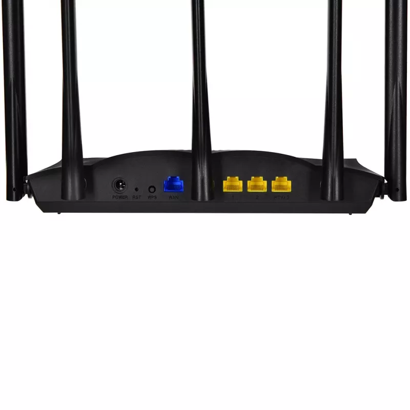 Tenda TX12 PRO draadloze router Fast Ethernet dualband (2,4 GHz / 5 GHz) zwart