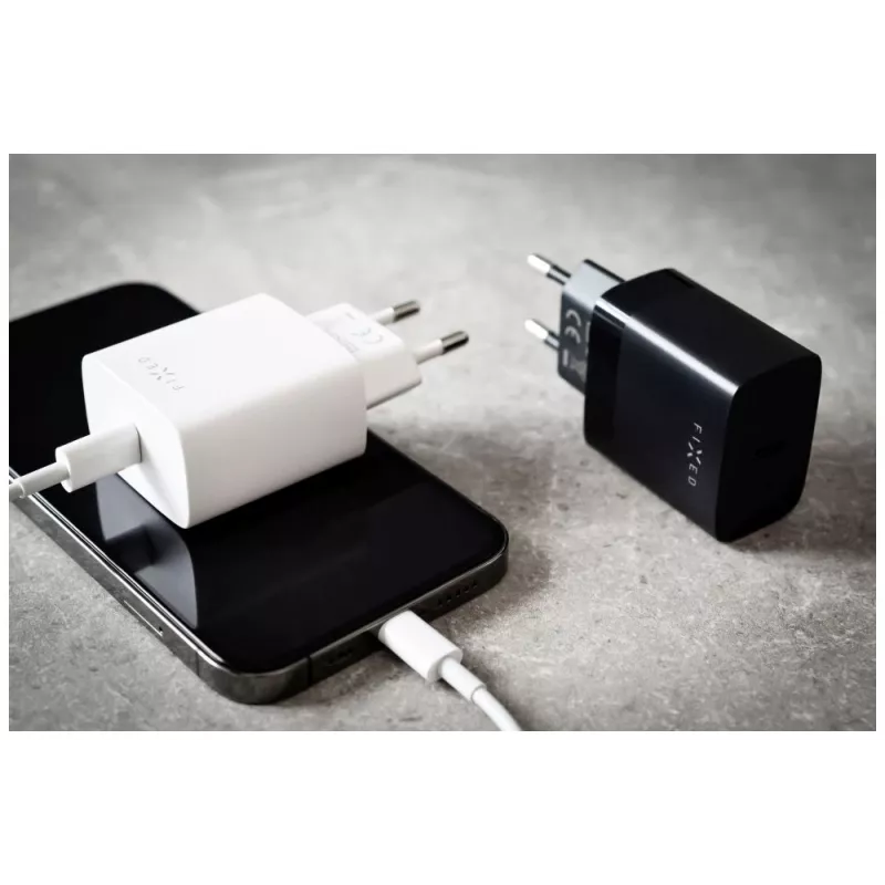 Reisoplader FIXED FIXC20N-C-WH 20W USB-C compacte netadapter