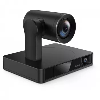 Webcam Yealink UVC86 zwart — 8 MP 4K Ultra HD, 30 fps, RJ-45-interface, 40° tot -90° kanteling